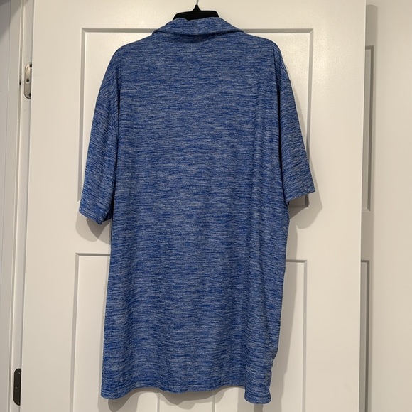 Men's | Heathered Blue | Polo Shirt | Size XL - Picture 4 of 5